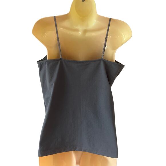 Banana Republic Gray Knit Camisole Top Size Large Basic Minimalist - Picture 2 of 8